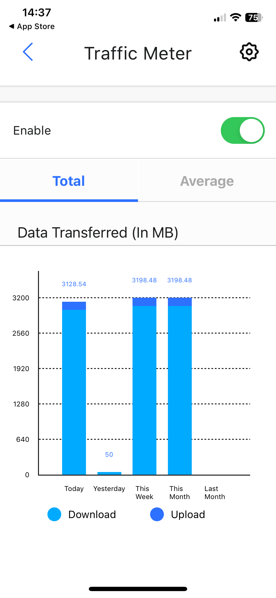 Netgear Nighthawk app screenshot