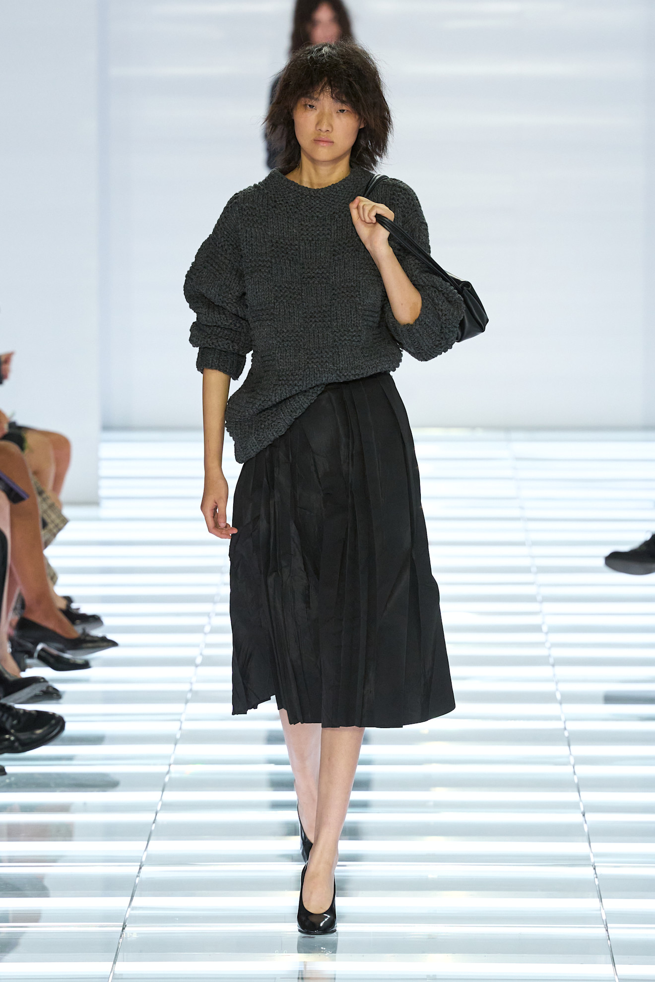 Skirt look on the Prada spring/summer 2027 runway
