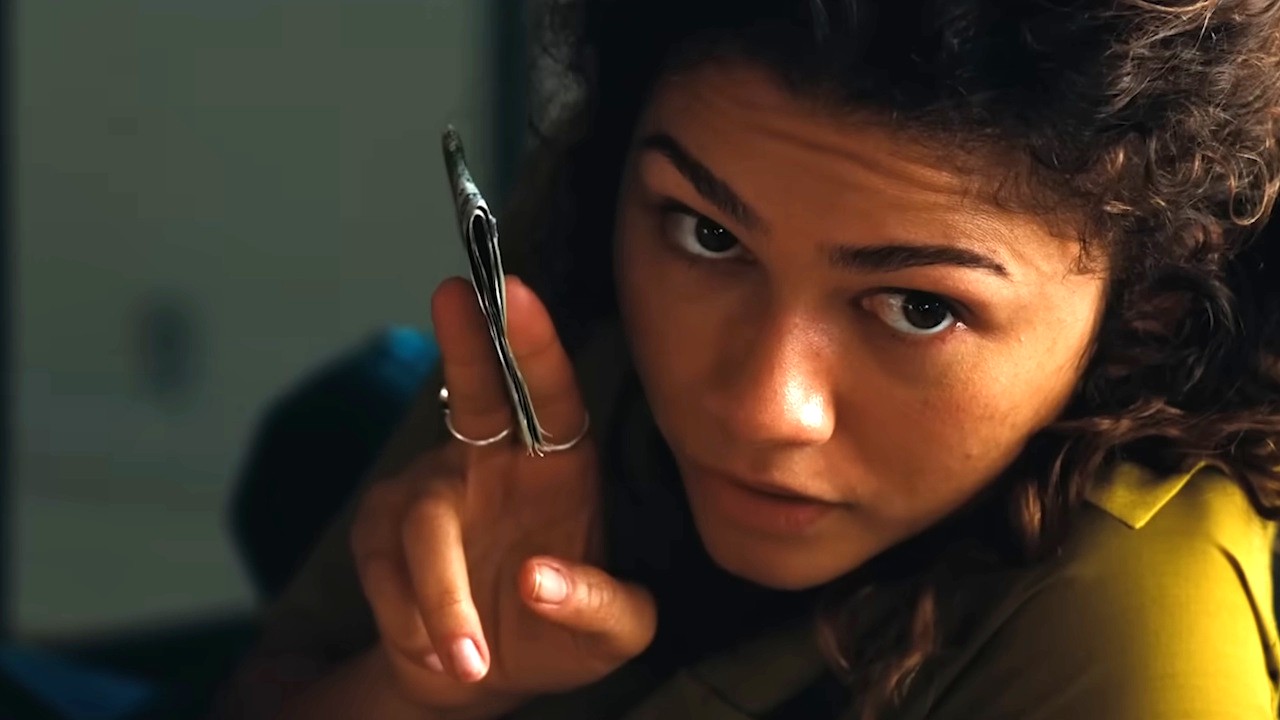 Zendaya is shown in the Euphoria Season 3 trailer.