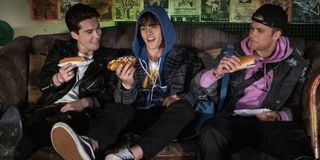 Jeremy Shada, Charlie Gillespie, and Owen Patrick Joyner on Julie and the Phantoms