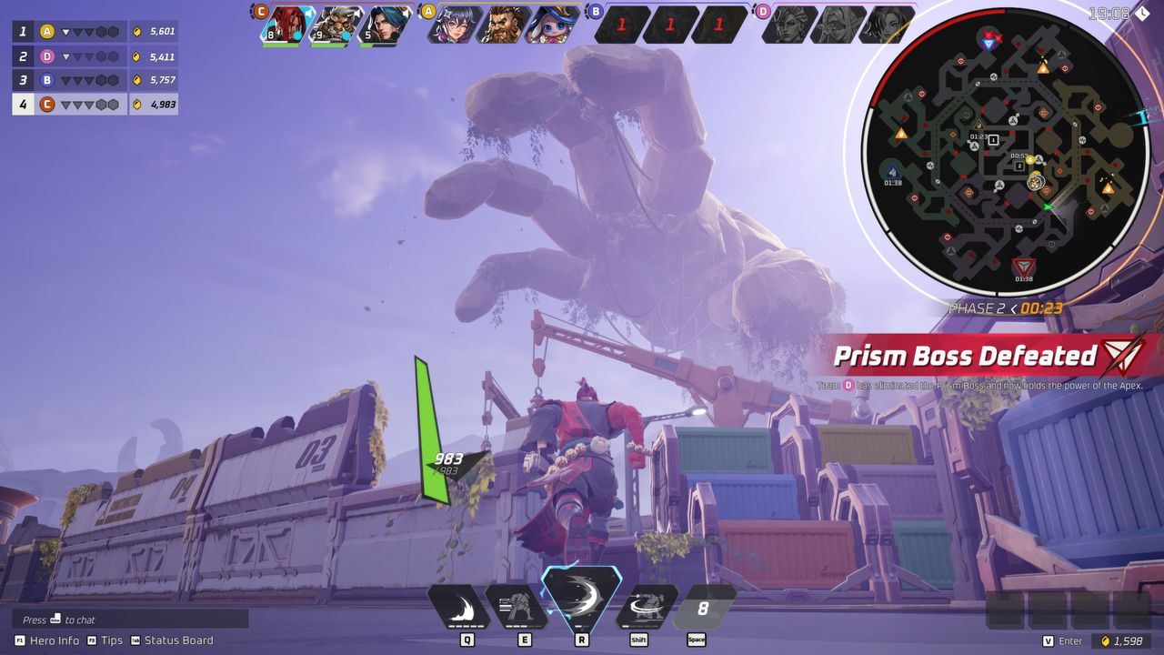 gameplay screenshots from Project Zeta