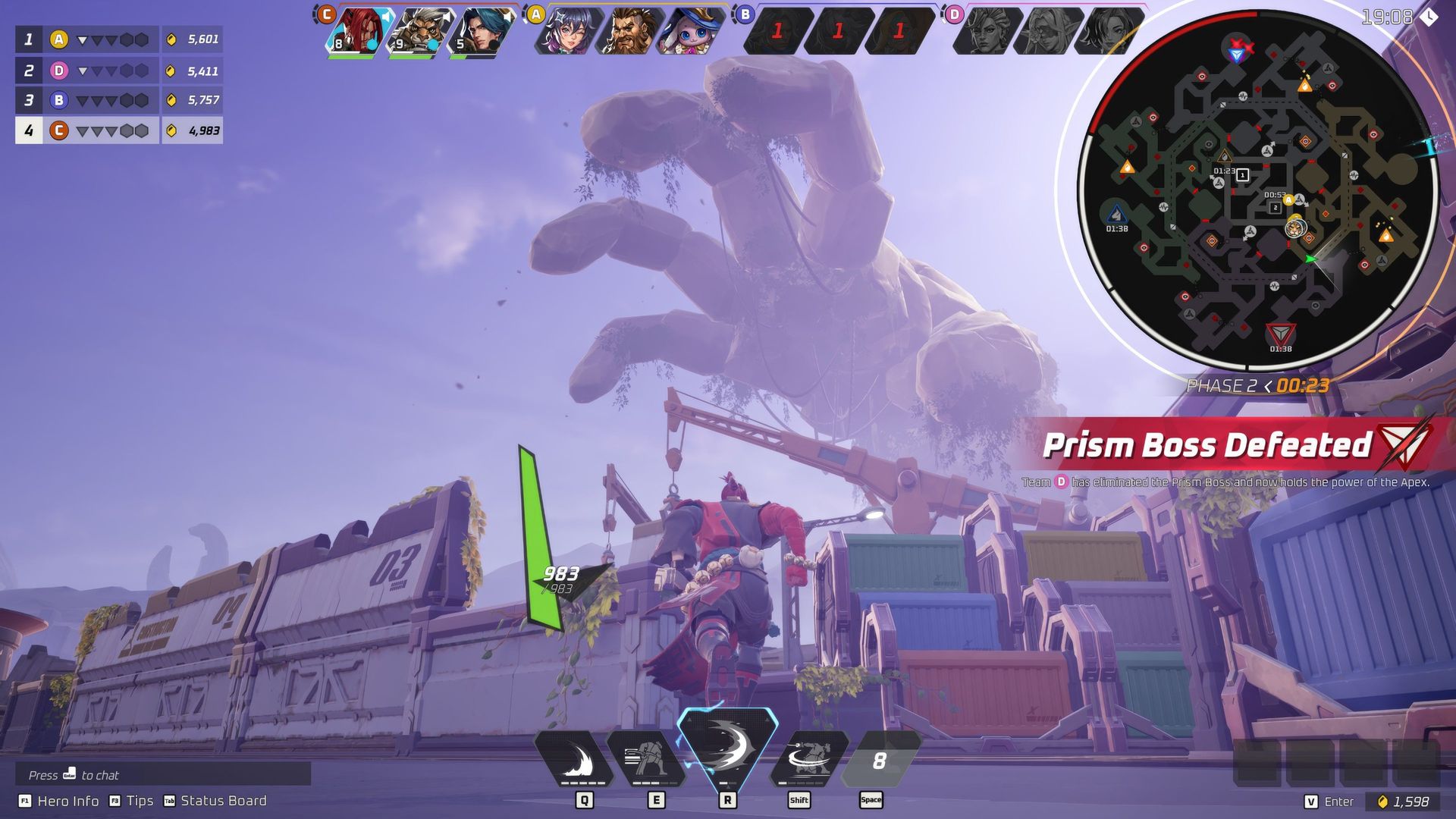 gameplay screenshots from Project Zeta