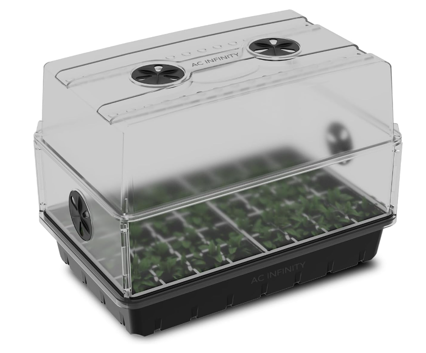 a seed starting humidity dome