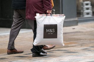 M&S shopping bag