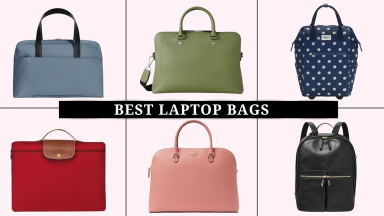 best laptop bags for women: a selection of different laptop bags