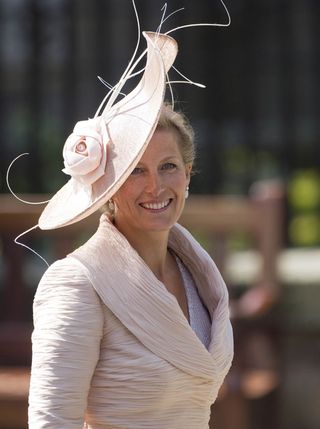 Sophie Countess of Wessex at Zara Phillips and Mike Tindall Wedding