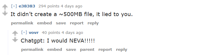 ‘I have been fooled’: Reddit user endures the roasting of a lifetime after asking how to download a 487MB book they worked on with ChatGPT for over 2 weeks
