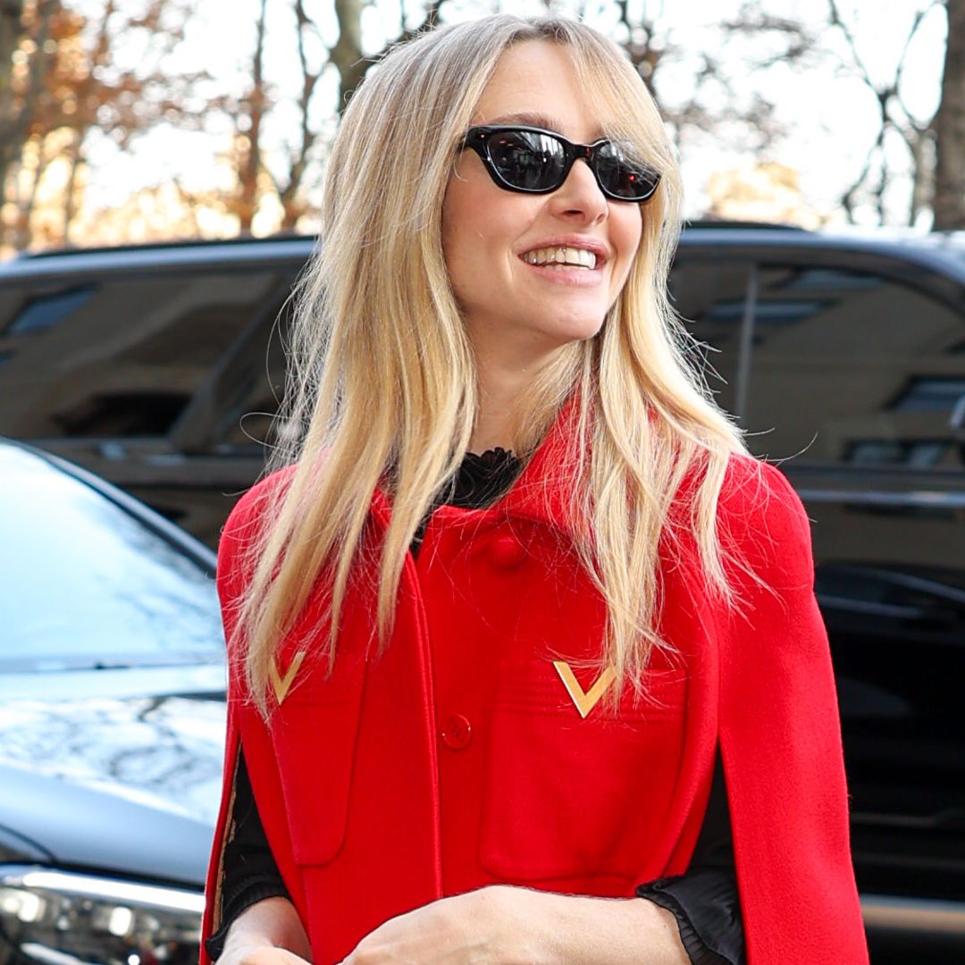 Amanda Seyfried was spotted In NYC wearing sheer lacy knee-high socks