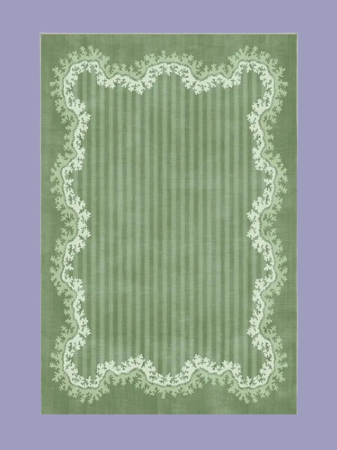 Ruggable, Oxbow Botanical Green Flatwoven Rug