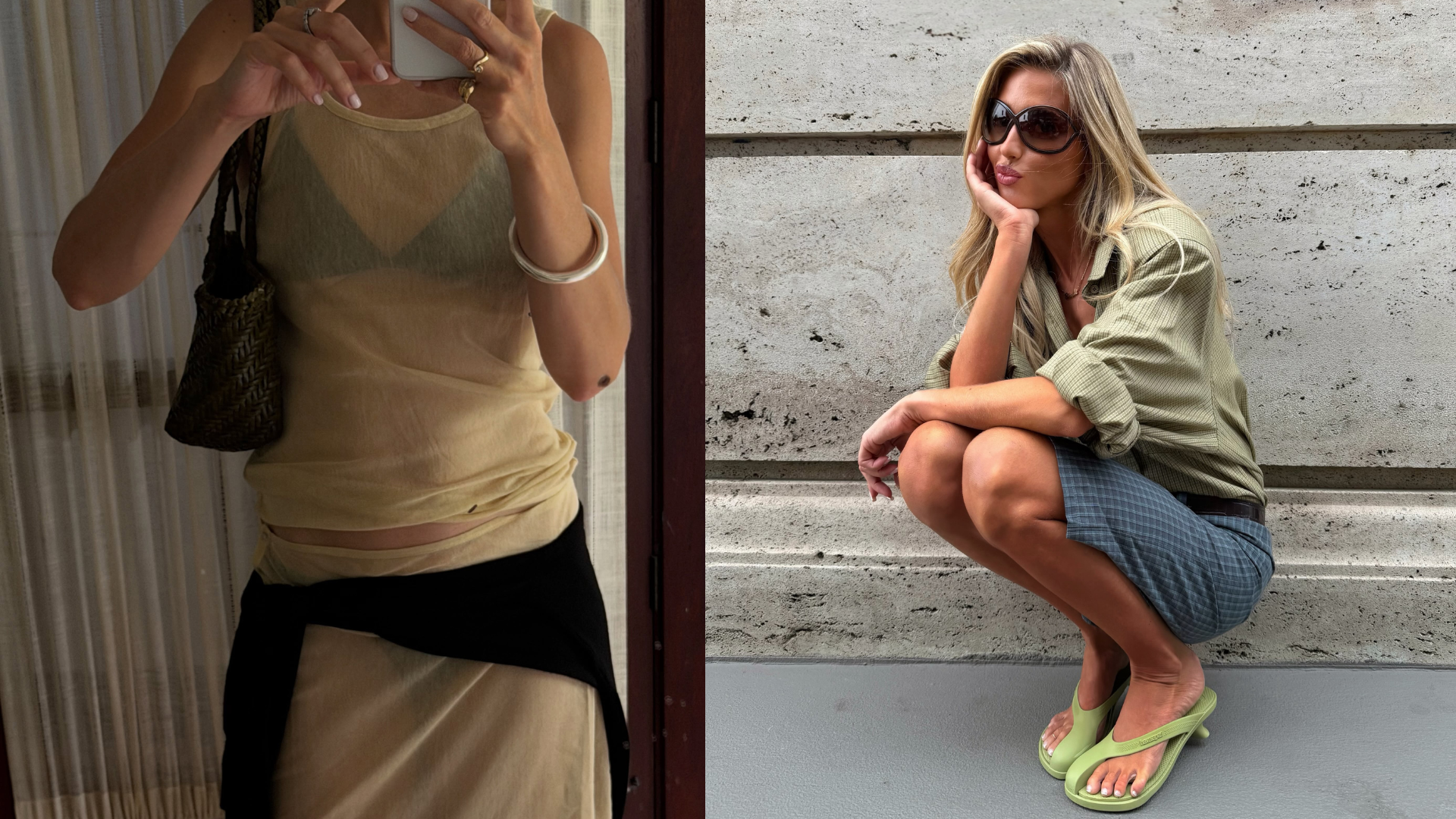 An image of a woman wearing early fall trends 2026