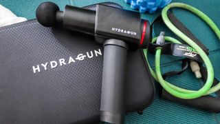 Hydragun with soft ball head on carry case