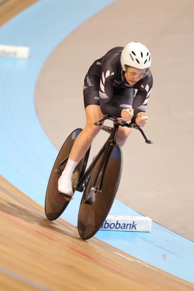 Kiwi Joanne Kiesanowski finished in 12th place in the Omnium pursuit