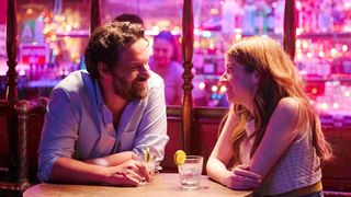 Jake Johnson and Anna Kendrick in Self Reliance