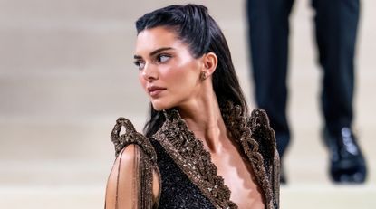 Model Kendall Jenner attends the 2024 Met Gala Celebrating &quot;Sleeping Beauties: Reawakening Fashion&quot; at The Metropolitan Museum of Art on May 06, 2024 in New York City.