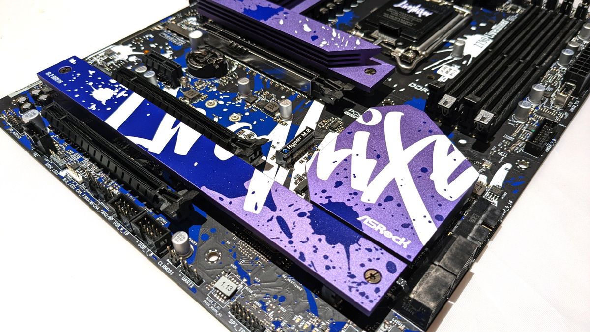 Asrock Z790 LiveMixer chipset heatsink
