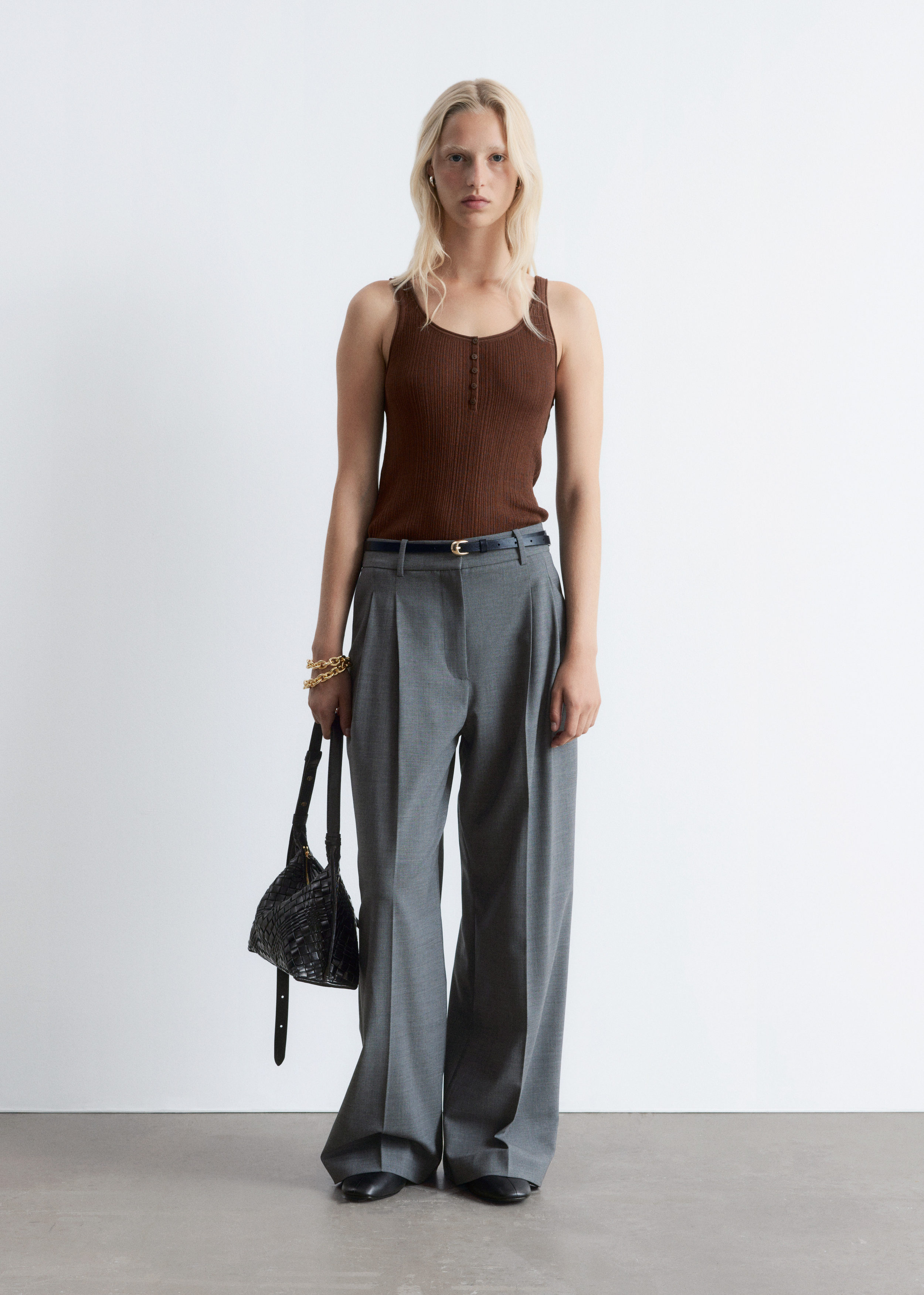 Tailored Wool Trousers