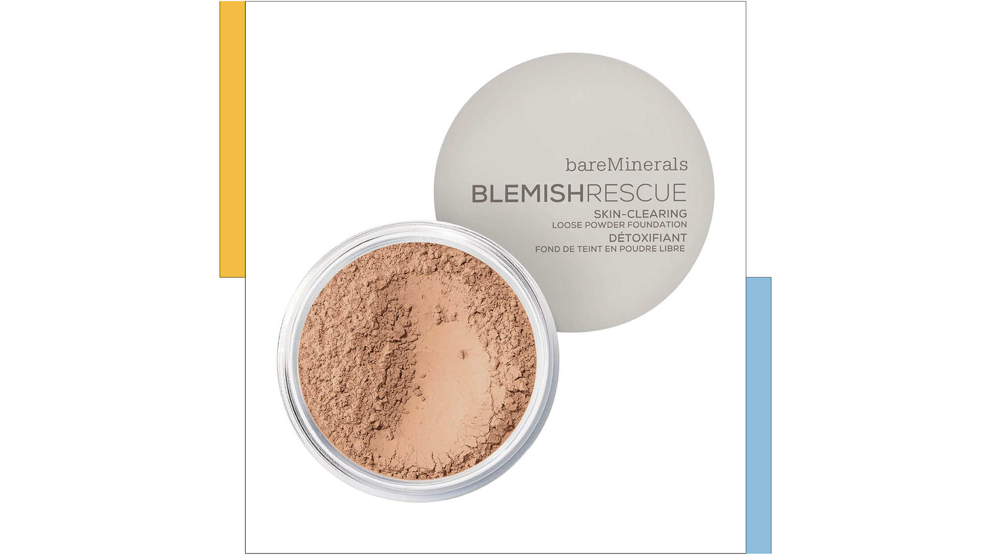 BareMinerals Blemish Rescue Skin-Clearing Loose Powder Foundation, one of the best foundation for acne prone skin