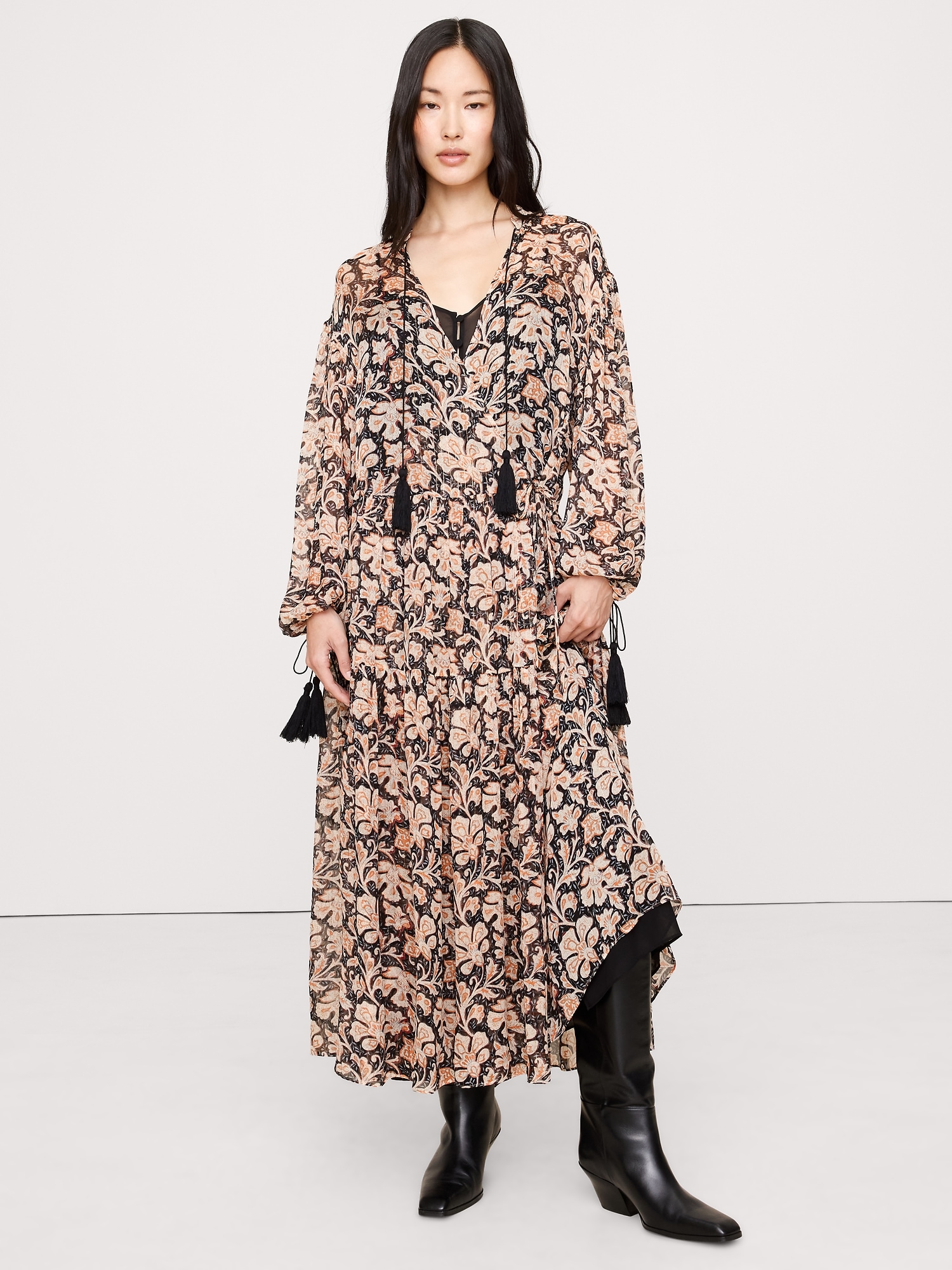 Tiered Maxi Dress