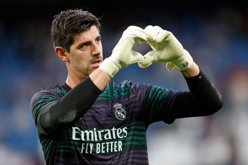 Real Madrid goalkeeper Thibaut Courtois, 2023