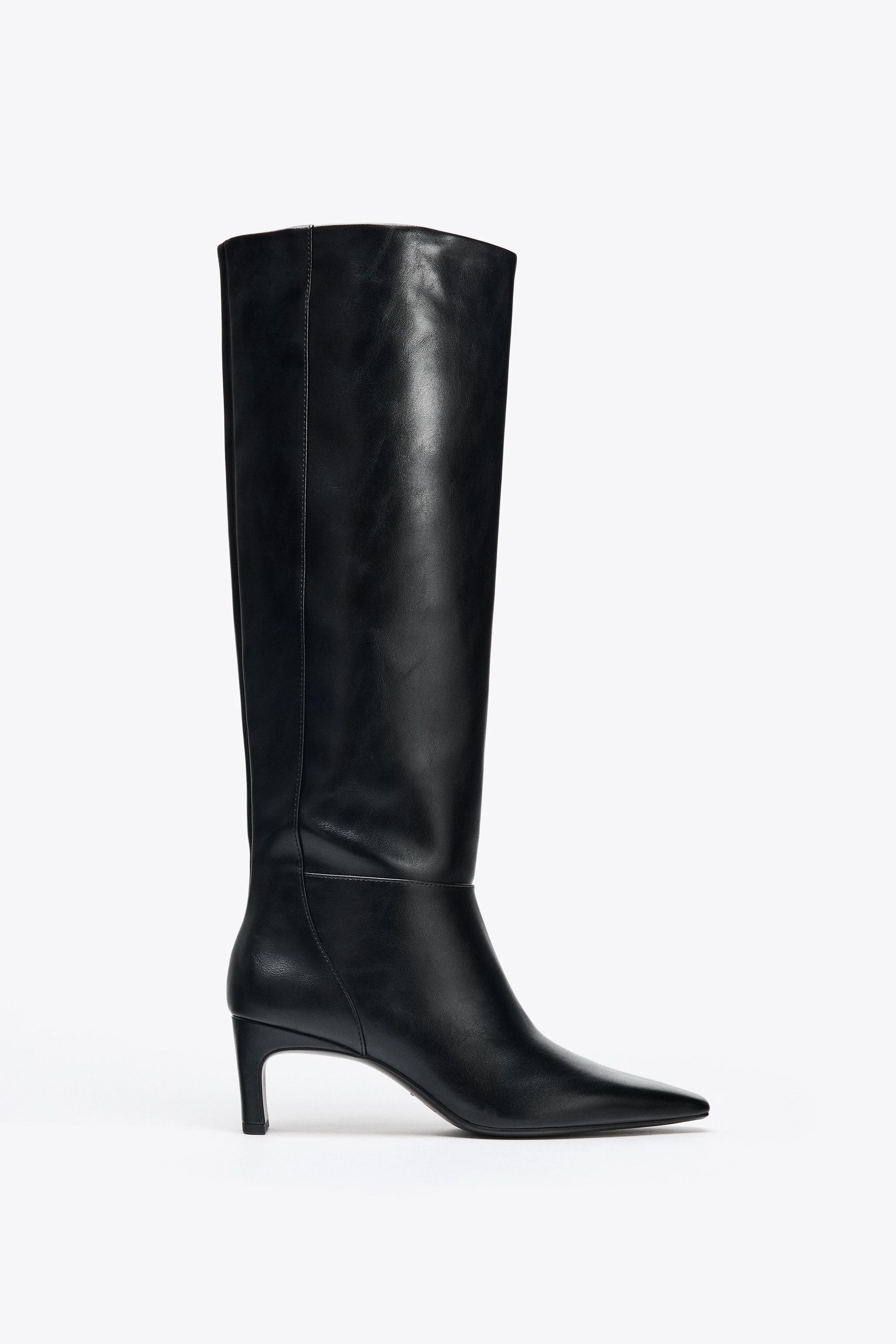 Wide Heel Boots
