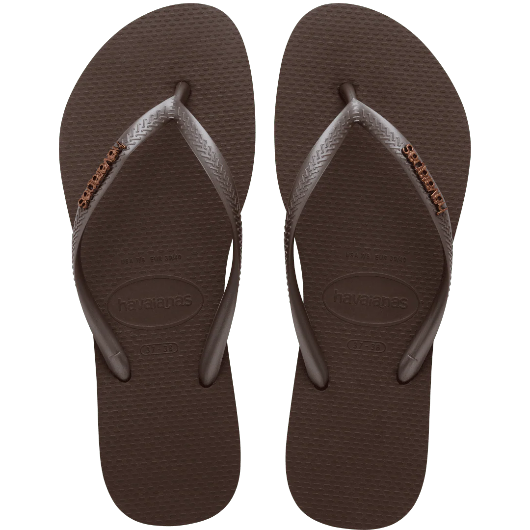 Hawaii, slim flip flops