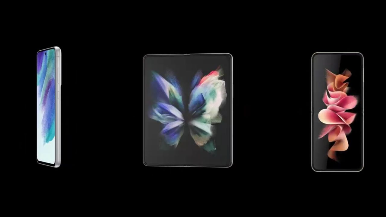 The S21 FE, Galaxy Fold 3 and Z Fold 3