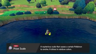 Where to find a Prism Scale in Pokemon Sword and Shield