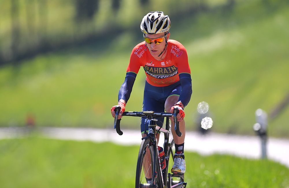 Enrico Gasparotto of Italy and Team Bahrain-Merida