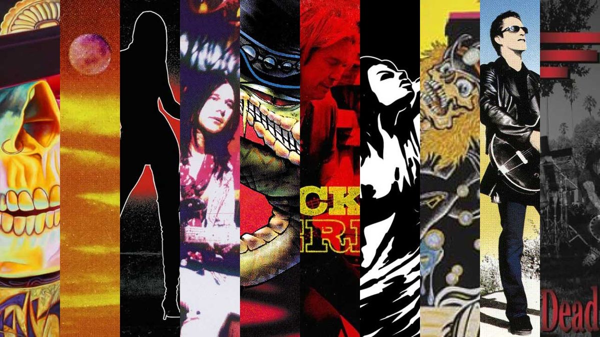 Slices of the covers of albums made by Guns N&#039; Roses members (montage)