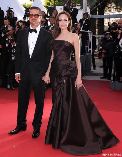 Brad Pitt Angelina Jolie - Brad Pitt reveals 'chaos' of having a large family - Marie Claire - Marie Claire UK