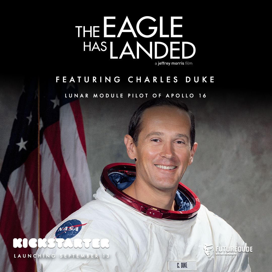 ...and Apollo 16 Lunar Module pilotCharlie Duke...