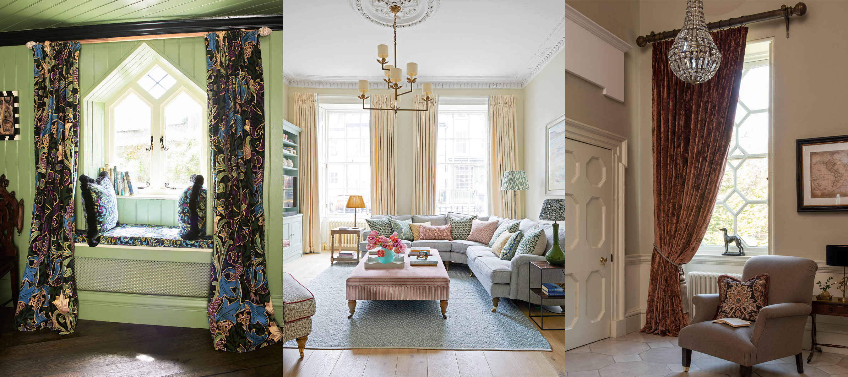 10 Living Room Drape Ideas That Prove They Can Still Be Cool