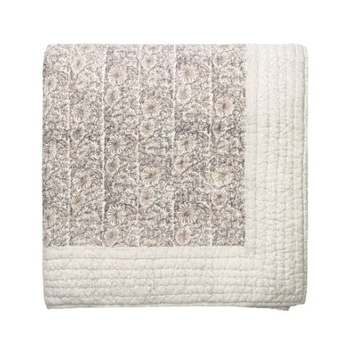 Floral Block Print Quilt