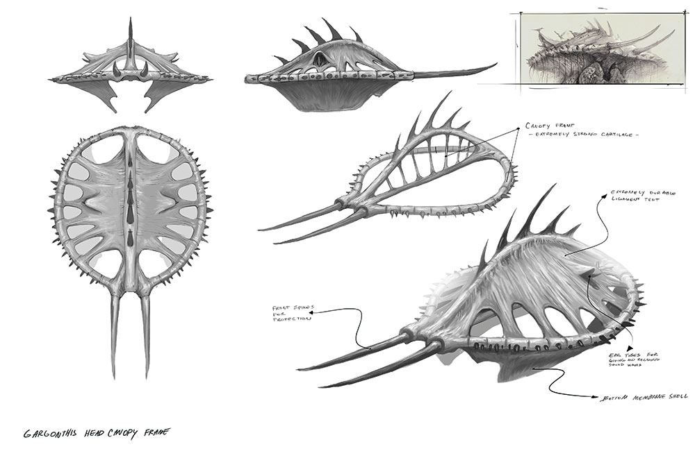 different elements of the design