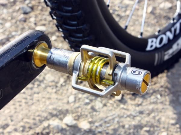 Crankbrothers' new Eggbeater 11 pedals find their way on to the Truvativ XX cranks.