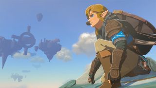 Best cyber monday nintendo switch love blog; an image of zelda and blue sky