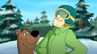 Scooby and Shaggy skiing in What's New Scooby-Doo?.