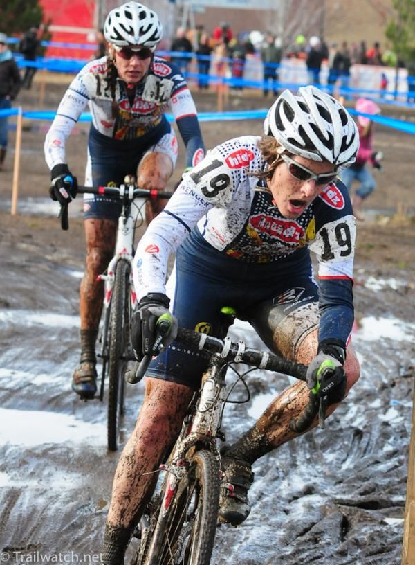 Kathy Sherwin (Hudz Subaru) came on stronger as the race progressed.