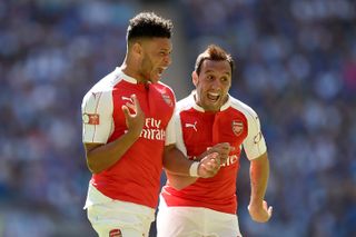 Alex Oxlade-Chamberlain scored the only goal as Arsenal beat Chelsea in the 2015 Community Shield.