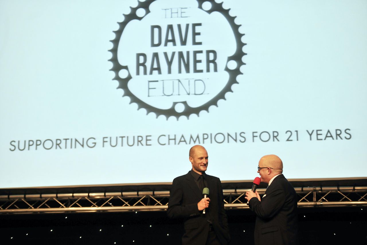 Steve Cummings is interviewed on stage