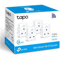 TP-Link Tapo Smart WLAN Steckdose (4er-Pack):