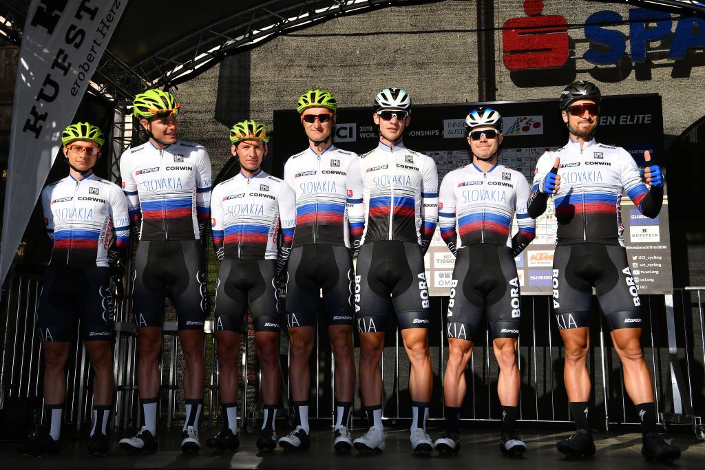 The Slovakian team