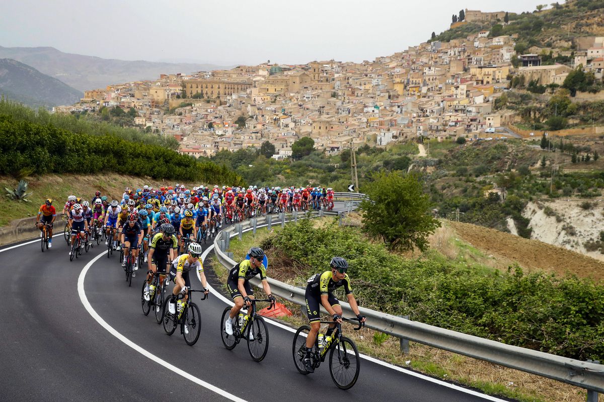 Giro d'Italia 2020 - 103th Edition - 3rd stage Enna - Etna 150&Acirc;&nbsp;km - 05/10/2020 - Scenery - photo Luca Bettini/BettiniPhoto&Acirc;&copy;2020