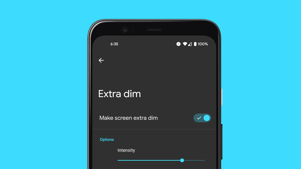 Android 12 extra dim 