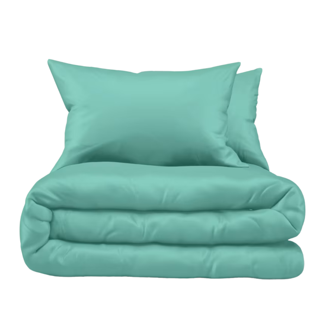 Pure Cotton Sateen 400 Thread Count Bedding Set