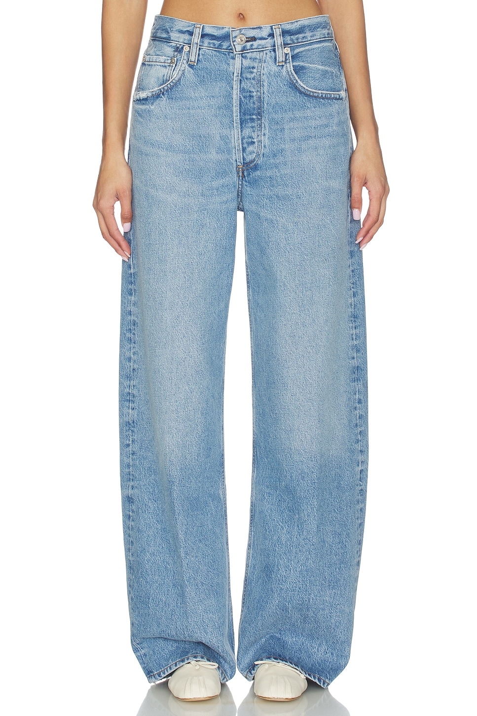 Petite Ayla Baggy Jeans