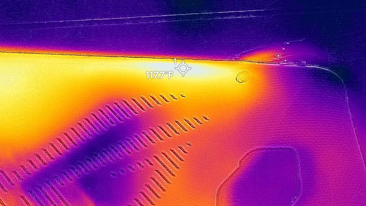 ROG Ally backside microSD card slot gets very hot.