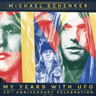 My Years with ufo artwork by Michael Schenker