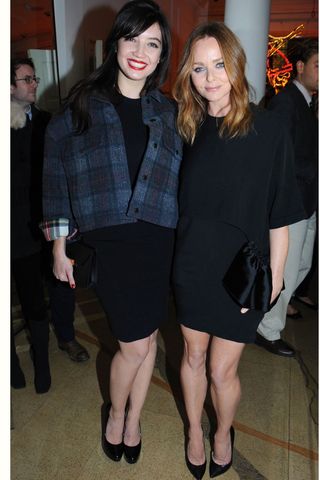 Daisy Lowe and Stella McCartney At The Stella McCartney Christmas Lights Ceremony