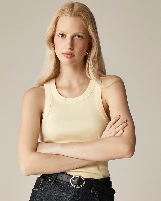 Perfect-Fit High-Neck Tank Top